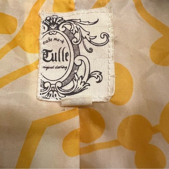 Emily in Paris inspo wool Yellow Trench pea long Coat fitted single breast - Picture 4 of 5